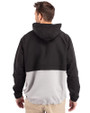 Grambling Tigers Cutter & Buck Charter Eco Recycled Mens Anorak Jacket Black/Polished Back