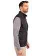 Birmingham Barons Cutter & Buck Stealth Hybrid Quilted Mens Full Zip Windbreaker Jacket Black Side