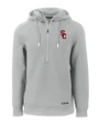 USC Trojans Cutter & Buck Roam Epic Versatility Half Zip Recycled Mens Hooded Pullover Solitare Mannequin
