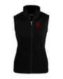 USC Trojans Cutter & Buck Cascade Eco Fleece Womens Vest Black Mannequin