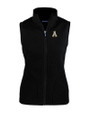 Appalachian State Mountaineers Cutter & Buck Cascade Eco Fleece Womens Vest BL_MANN_HG 