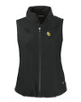 Baylor Bears Cutter & Buck Charter Eco Recycled Full-Zip Womens Vest BL_MANN_HG 