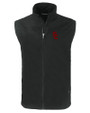 USC Trojans Cutter & Buck Charter Eco Recycled Mens Full-Zip Vest BL_MANN_HG 
