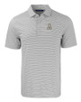 Appalachian State Mountaineers Cutter & Buck Forge Eco Double Stripe Stretch Recycled Mens Big &Tall Polo Polished/White Mannequin