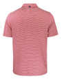 USC Trojans Cutter & Buck Forge Eco Double Stripe Stretch Recycled Mens Polo Cardinal Red/White Mannequin Back