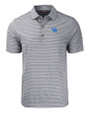 Kentucky Wildcats Cutter & Buck Forge Eco Heather Stripe Stretch Recycled Mens Polo Black Heather Mannequin