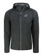 Kansas Jayhawks Cutter & Buck Mainsail Full Zip Hooded Mens Jacket CCH_MANN_HG 