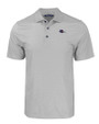 UTSA Roadrunners Cutter & Buck Pike Eco Tonal Geo Print Stretch Recycled Mens Polo Elemental Grey Mannequin