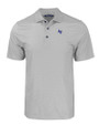 Air Force Falcons Cutter & Buck Pike Eco Tonal Geo Print Stretch Recycled Mens Polo Elemental Grey Mannequin