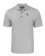 Baylor Bears Cutter & Buck Pike Eco Tonal Geo Print Stretch Recycled Mens Big & Tall Polo Elemental Grey Mannequin