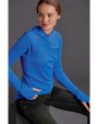 Cutter & Buck Womens Traverse Sweatshirt Hoodie Chelan Blue Lifestyle