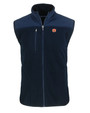 Auburn Tigers Cutter & Buck Cascade Eco Sherpa Mens Big and Tall Fleece Vest NVBU_MANN_HG 1