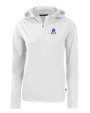 New England Patriots Historic Cutter & Buck Daybreak Eco Recycled Womens Half Zip Hoodie WH_MANN_HG 1