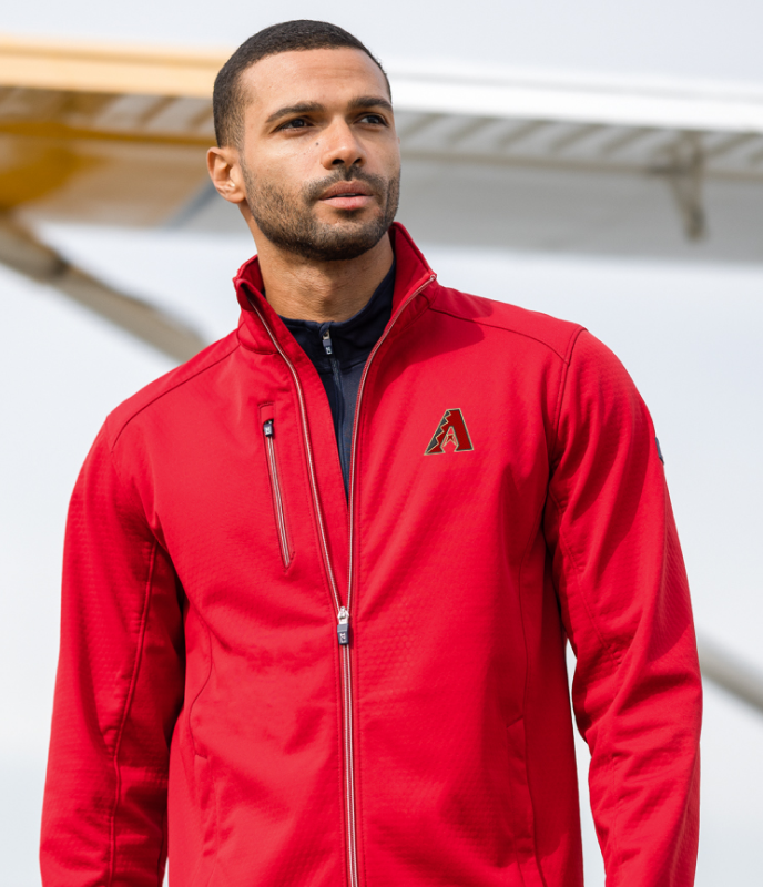 Man wearing White Sox jacket