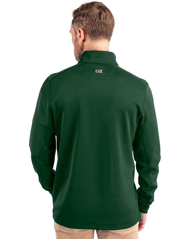 ヘンダーソン 20/21 CLフルパッチ CWC正規品 Green Bay Packers Cutter & Buck Traverse Stretch Eco Quarter