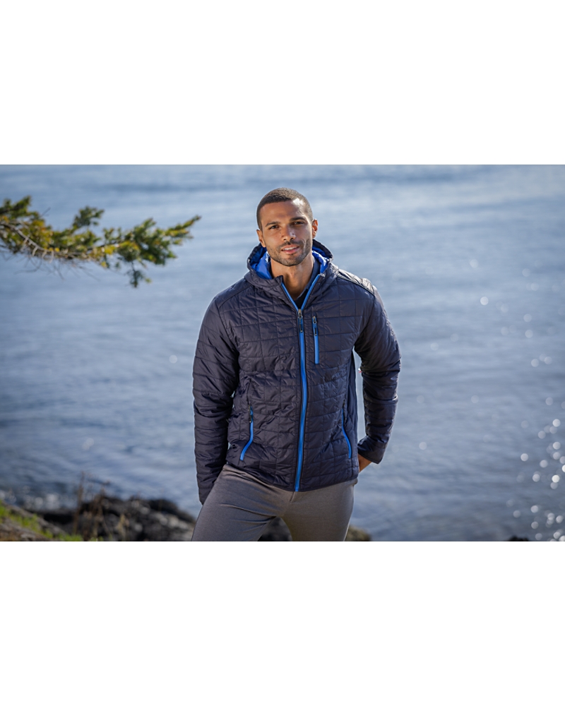 Cutter & Buck Rainier Primaloft Eco Mens Full Zip Hooded