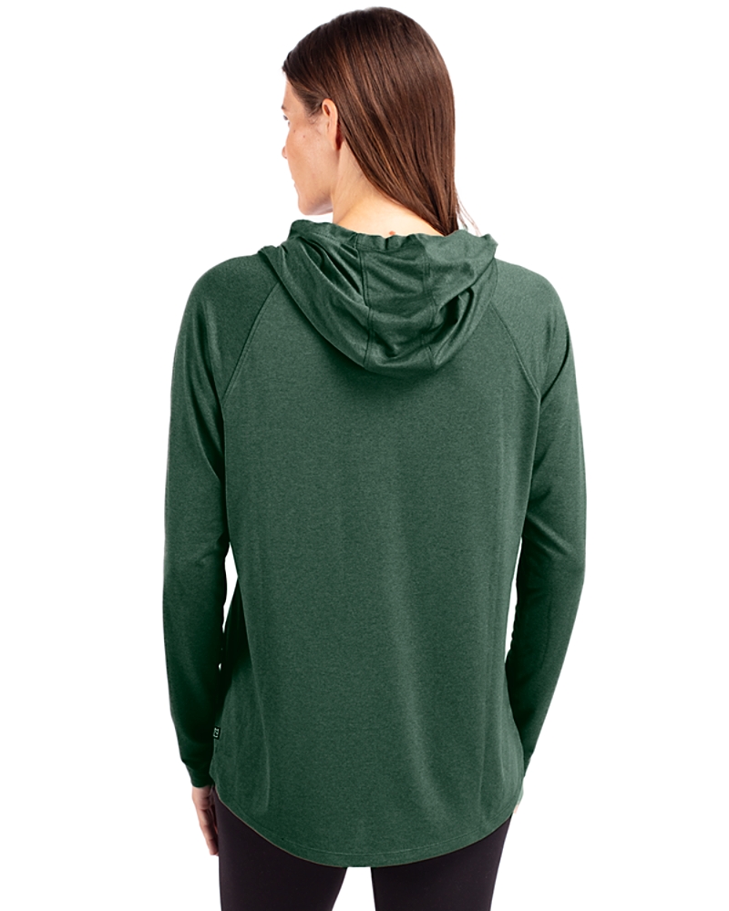 Cutter & Buck Coastline Epic Comfort Eco Recycled Womens Funnel Neck by Cutter & Buck Apparel