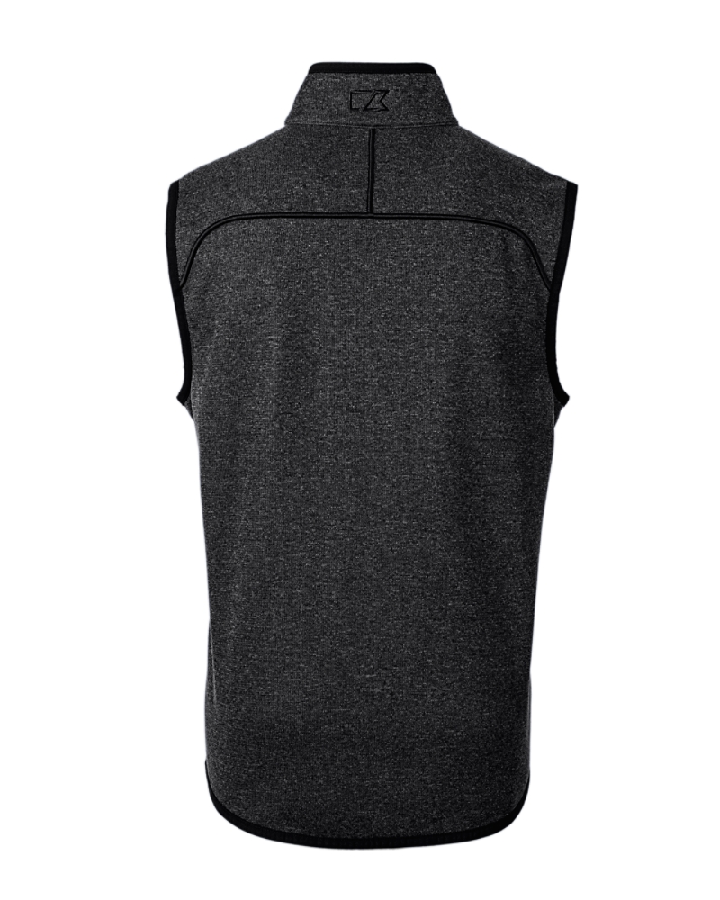 Cutter & Buck Mainsail Sweater-Knit Mens Full Zip Vest