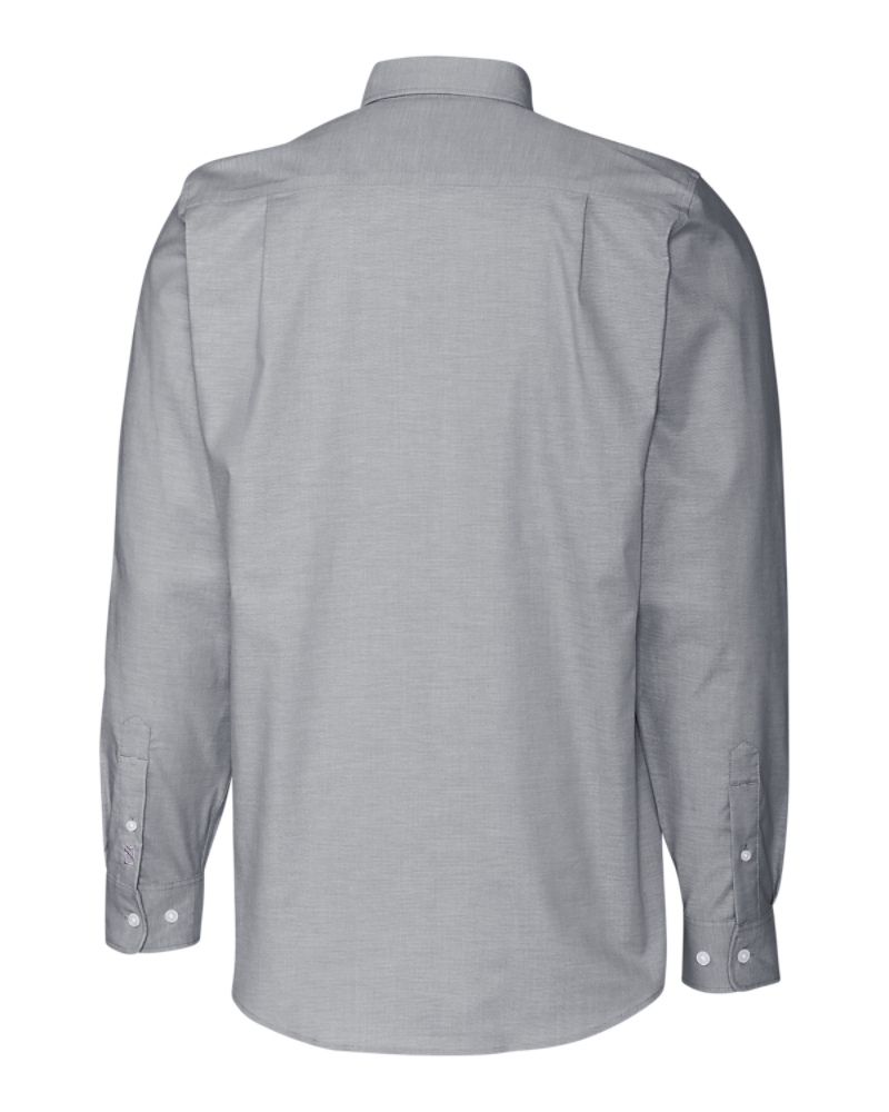 Cutter & Buck Auburn Tigers Easy Care Stretch Oxford Mens Long Sleeve Button Down Shirt in Charcoal | M Cutter & Buck Auburn Tigers Easy Care Stretch Oxford Mens Long Sleeve Button Down Shirt in Charcoal | M