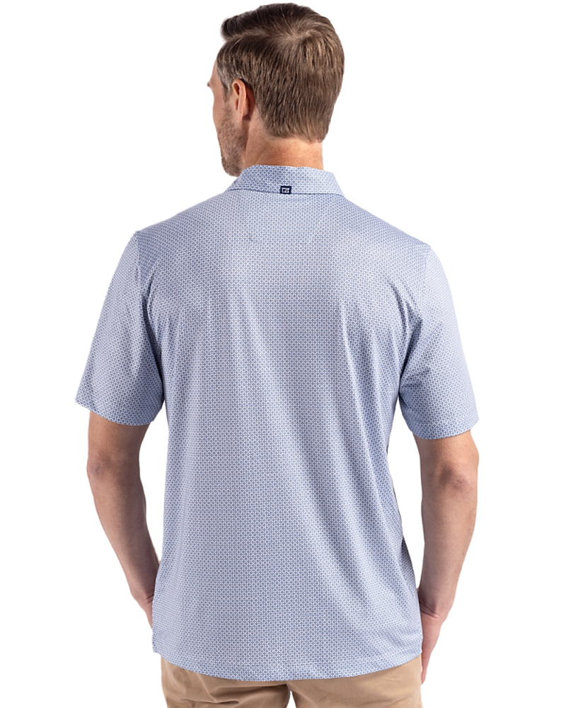 トップス Beck and call dot vector long kint polo Cutter & Buck Pike Eco Diamond Dot Print Recycled Mens Big