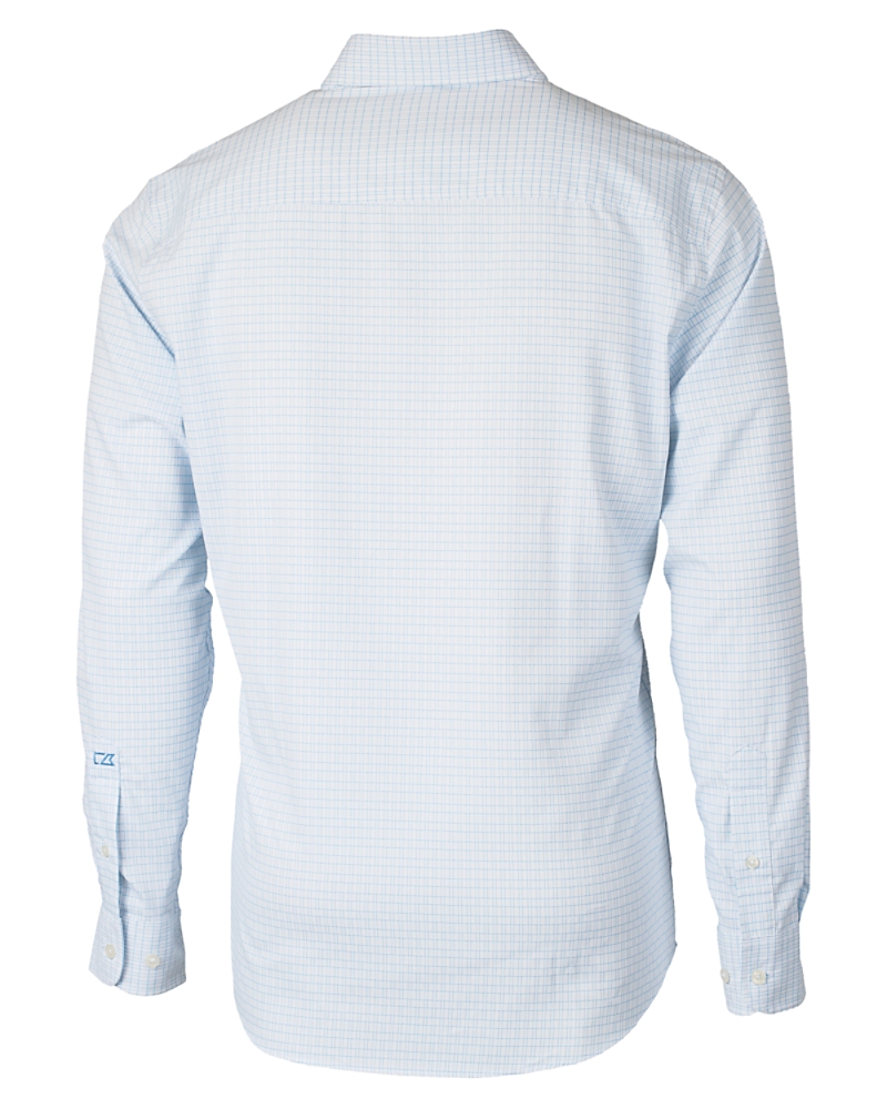 Cutter & Buck Versatech Tattersall Stretch Mens Long Sleeve