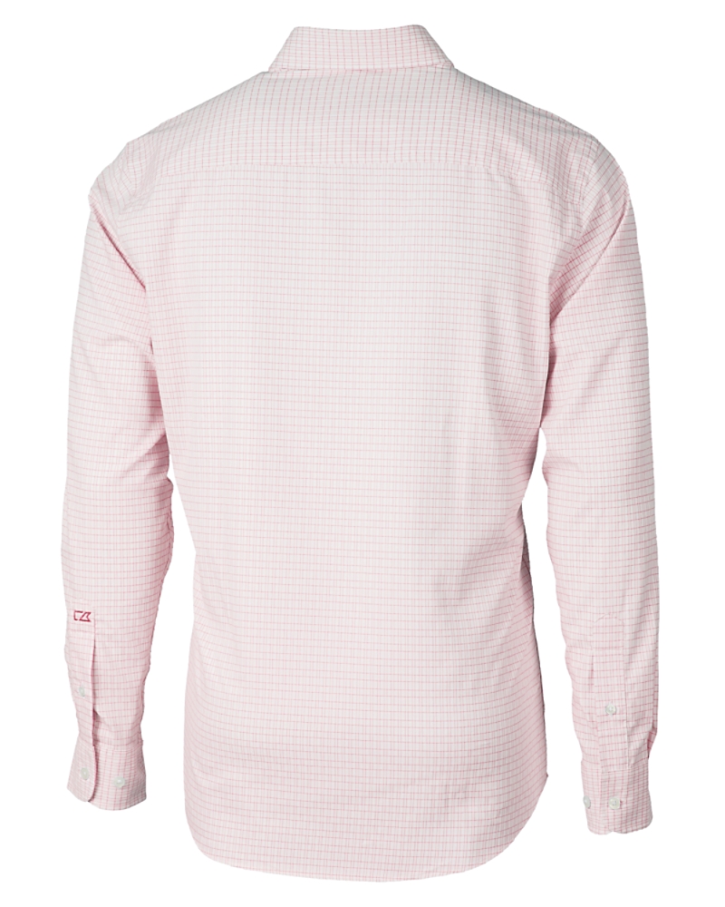 Cutter & Buck Versatech Tattersall Stretch Mens Long Sleeve