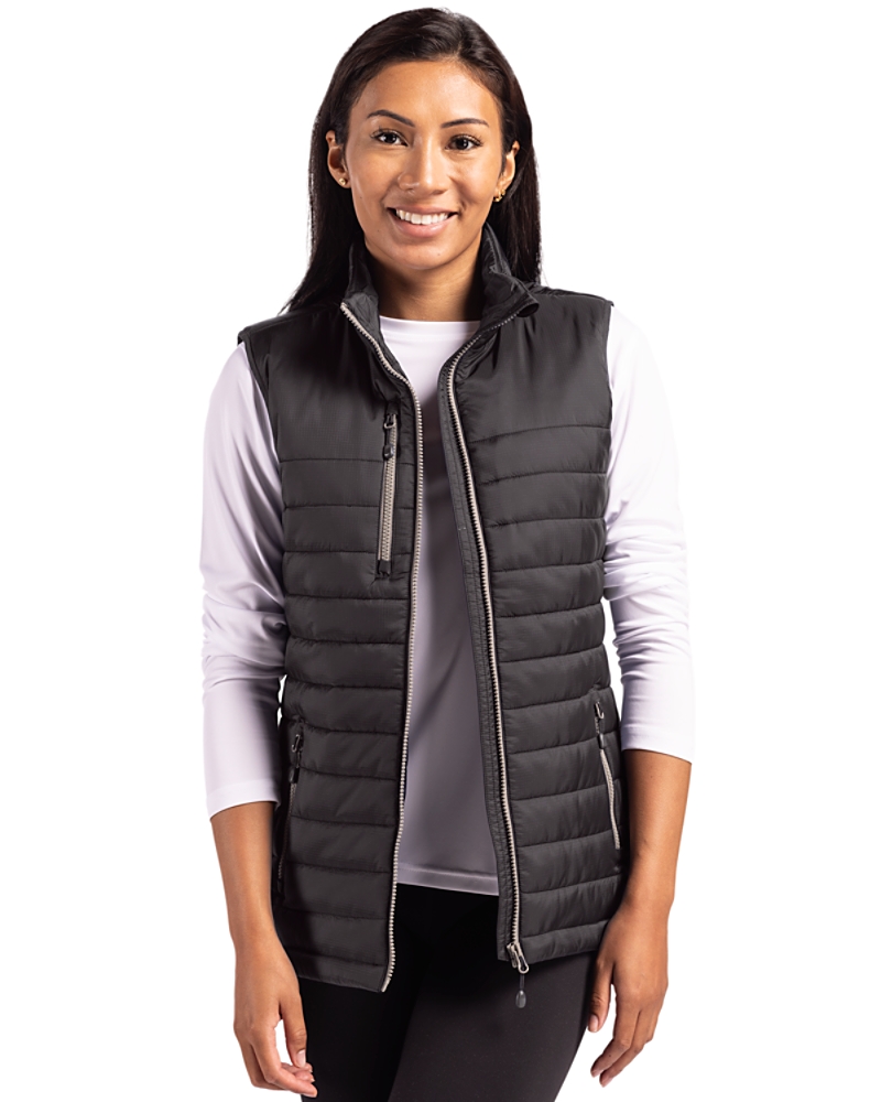 Clique Valhalla Recycled Insulated Puffer Womens Full Zip Vest