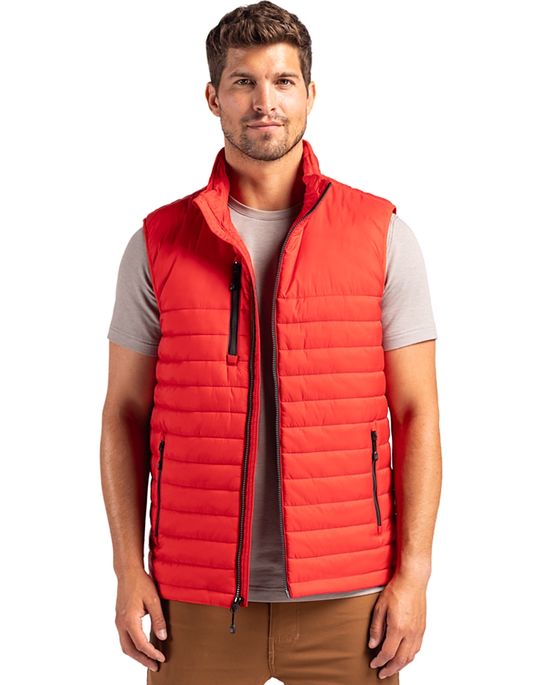 【たくじろ】☆BRIEFING☆MENS PADDED VEST Eddie Bauer® Men's Parker Quilted Full-Zip Puffer Vest