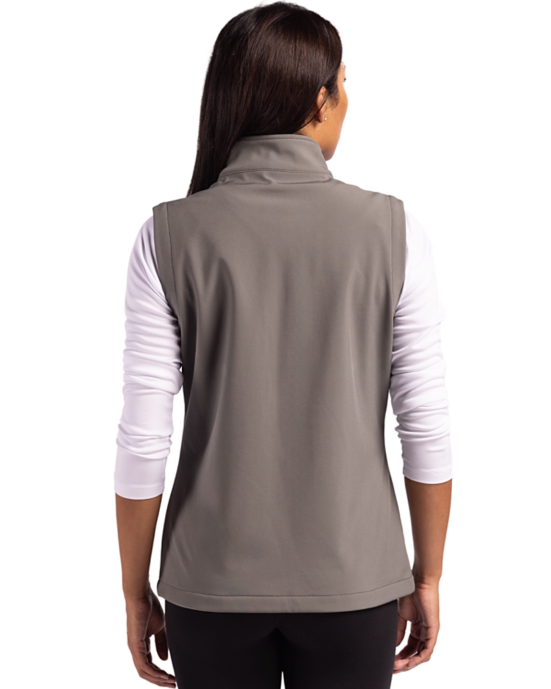 Clique Tempo Stretch Full Zip Womens Softshell Vest - Cutter
