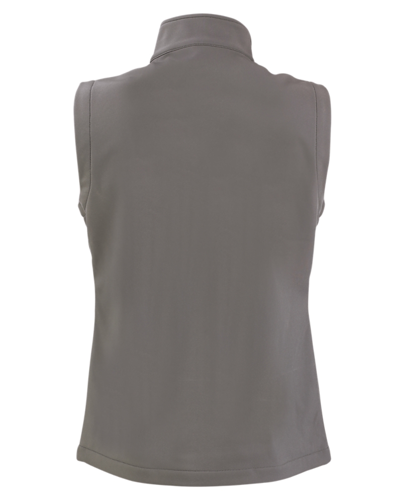 Performance Heathered Full Zip Fleece Vest - Bobby Jones