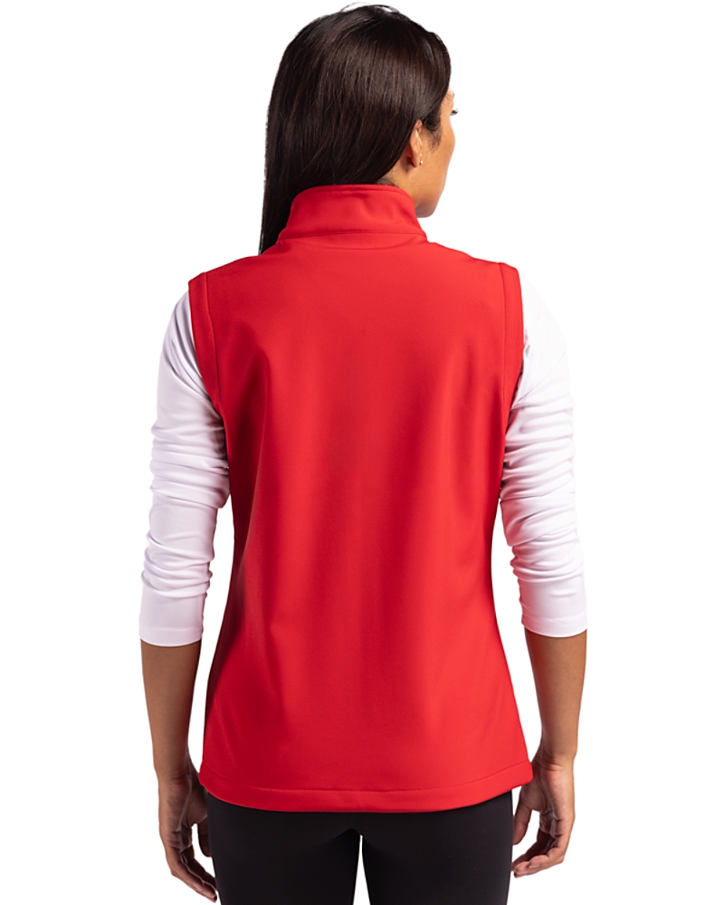 Clique Tempo Stretch Full Zip Womens Softshell Vest - Cutter