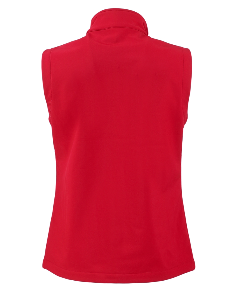 Clique Tempo Stretch Full Zip Womens Softshell Vest - Cutter