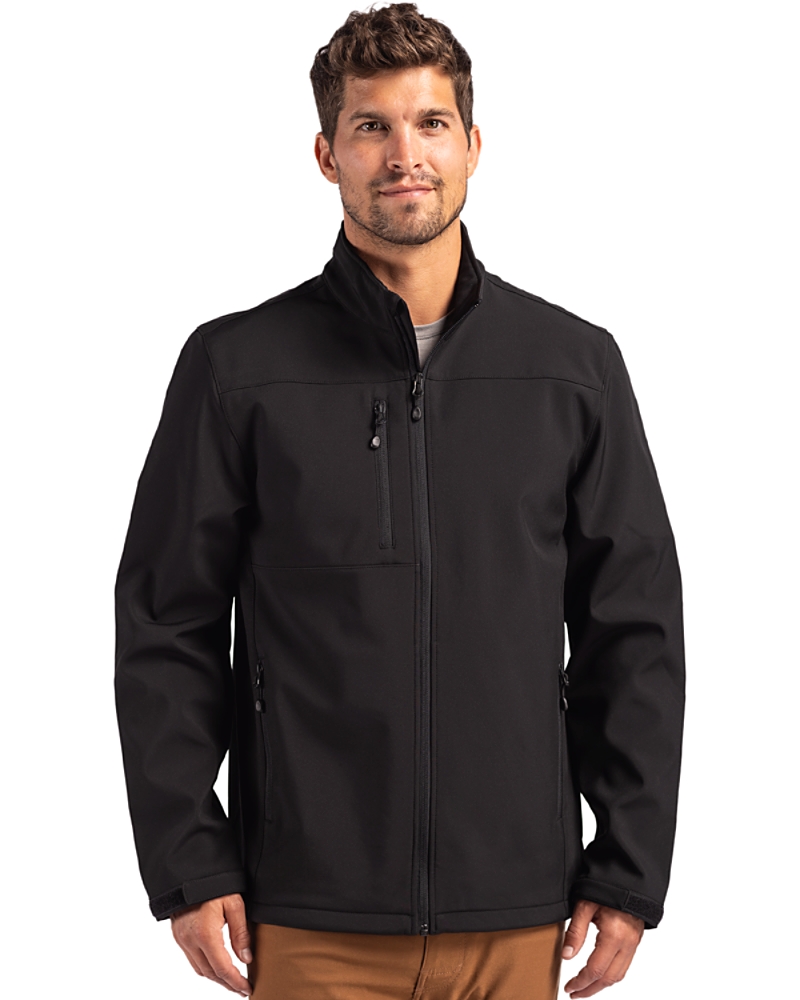Clique Tempest Waterproof Full Zip Mens Softshell Jacket - Cutter