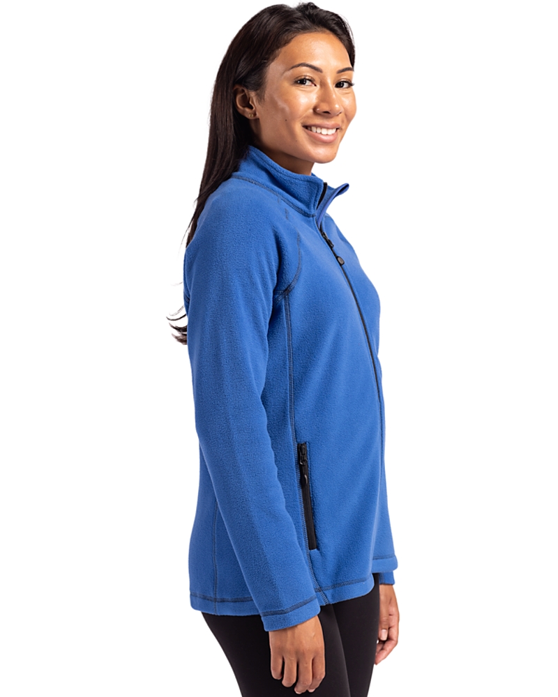 Clique Powder Fleece Full Zip Womens Jacket - Cutter & Buck