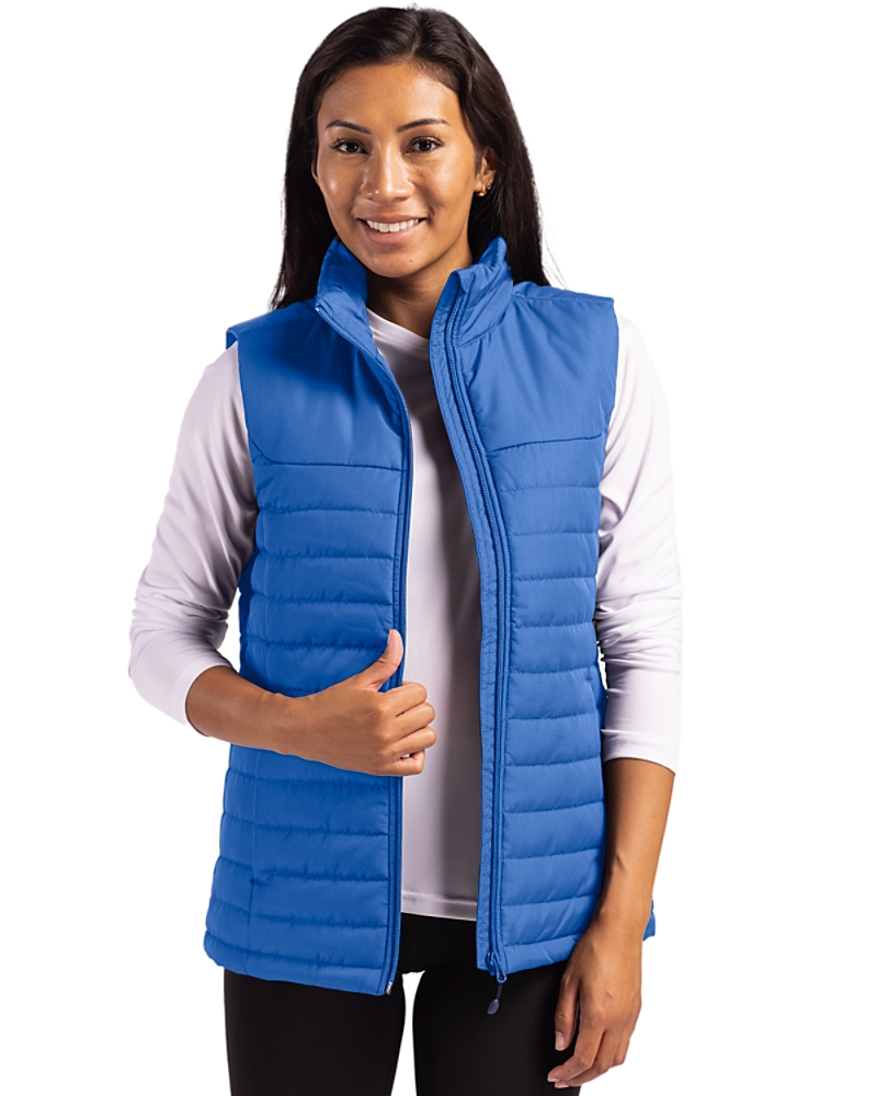 トップス Ameri DOUBLE LAYER LIKE CURVE VEST Ameri DOUBLE LAYER LIKE CURVE VEST