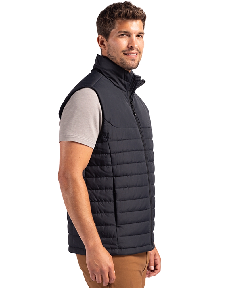 Clique Elevation Recycled Insulated Puffer Mens Full Zip Vest Cutter — free download