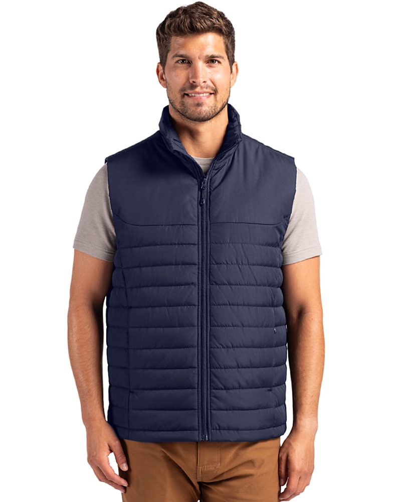 【CORNERSTONE】22aw blade down best size44 Clique Elevation Eco Full Zip Mens Puffer Vest - Cutter & Buck