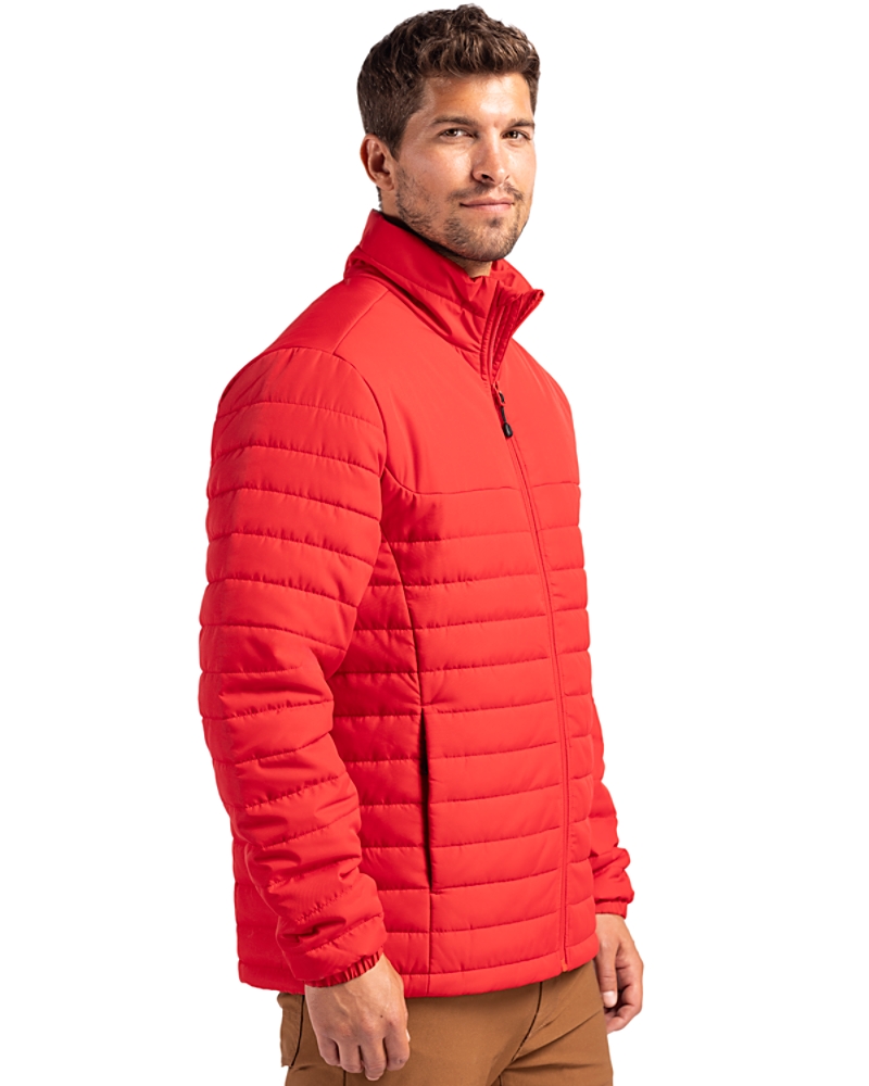 Clique Elevation Eco Full Zip Mens Puffer Jacket - Cutter & Buck