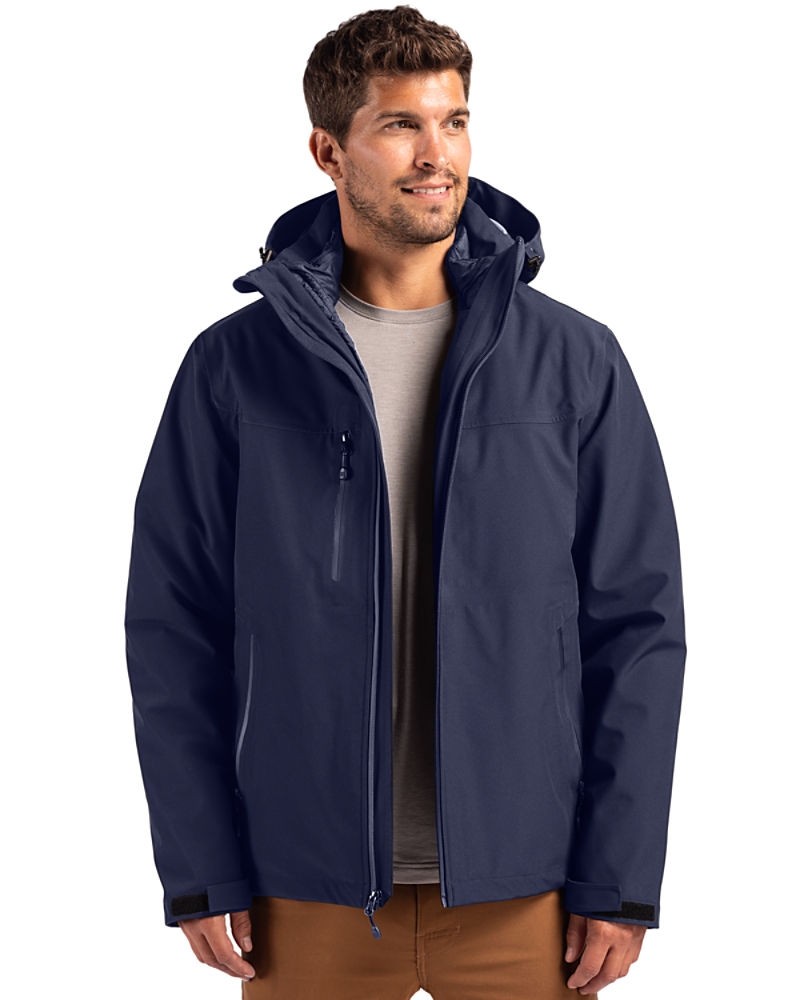 Clique Cornice Recycled 3-in-1 Waterproof System Mens Full Zip
