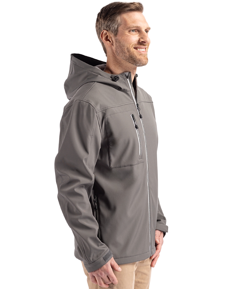 Creek Angler's Device jacket ジャケット Clique Telemark Eco Stretch Softshell Full Zip Mens Hooded
