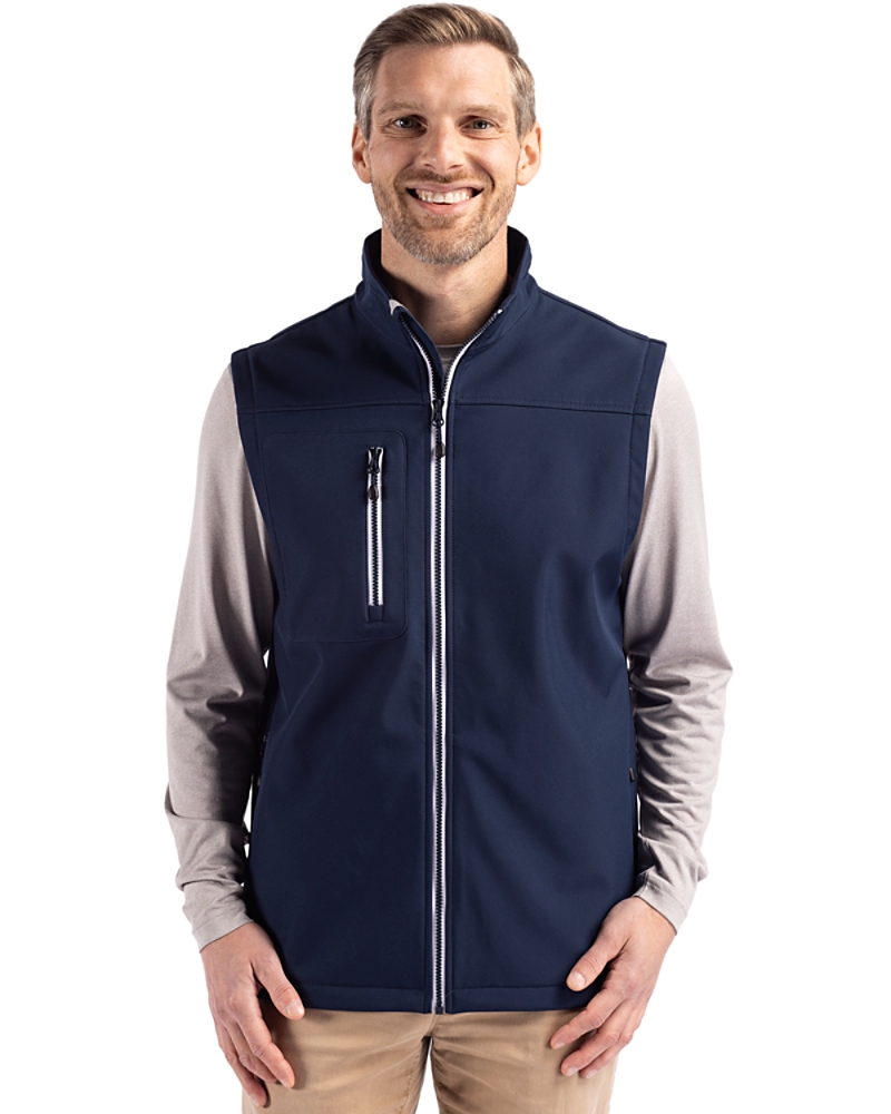 Clique Telemark Eco Stretch Softshell Mens Vest - Cutter & Buck