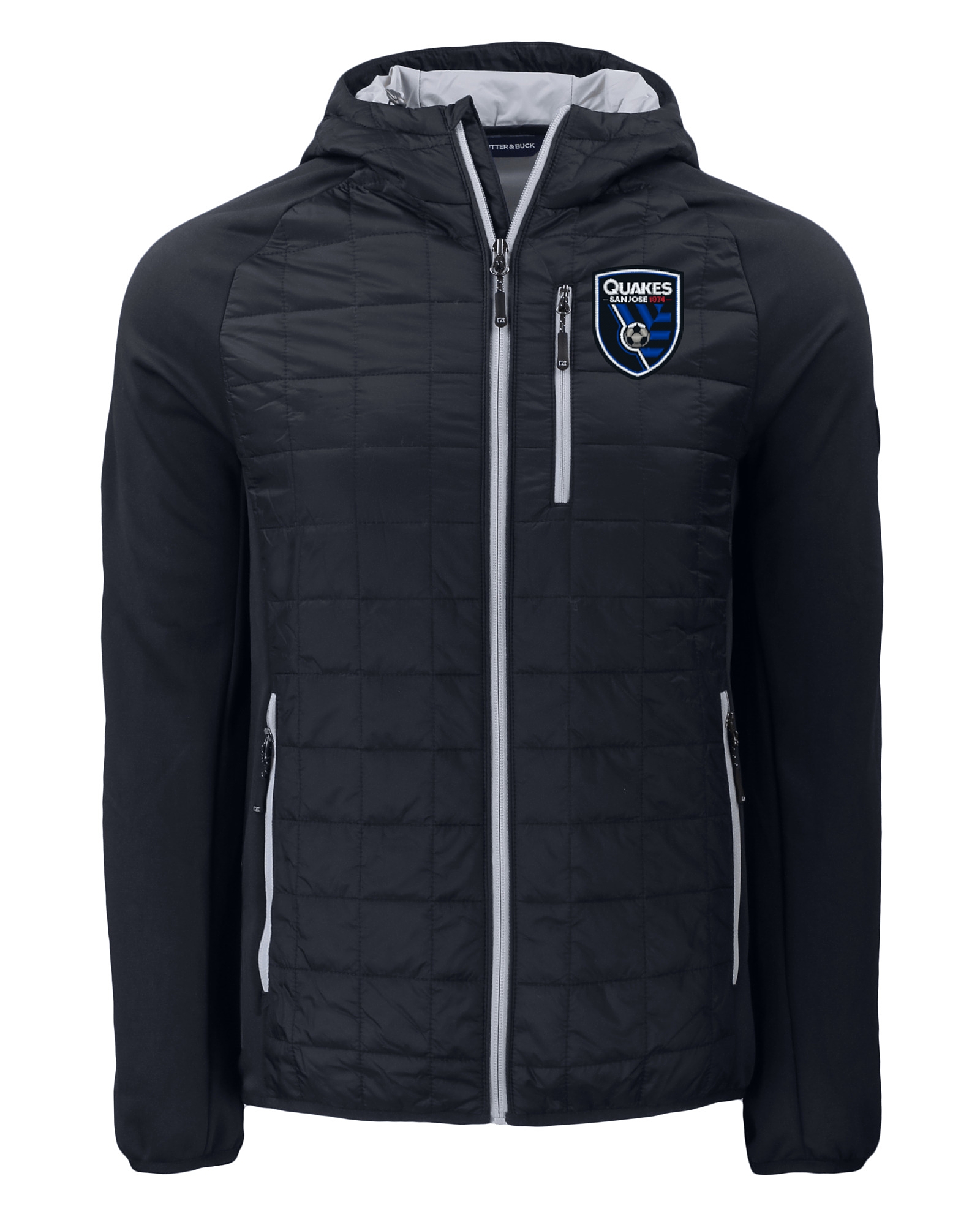 San Jose Earthquakes Cutter & Buck Rainier Primaloft Mens
