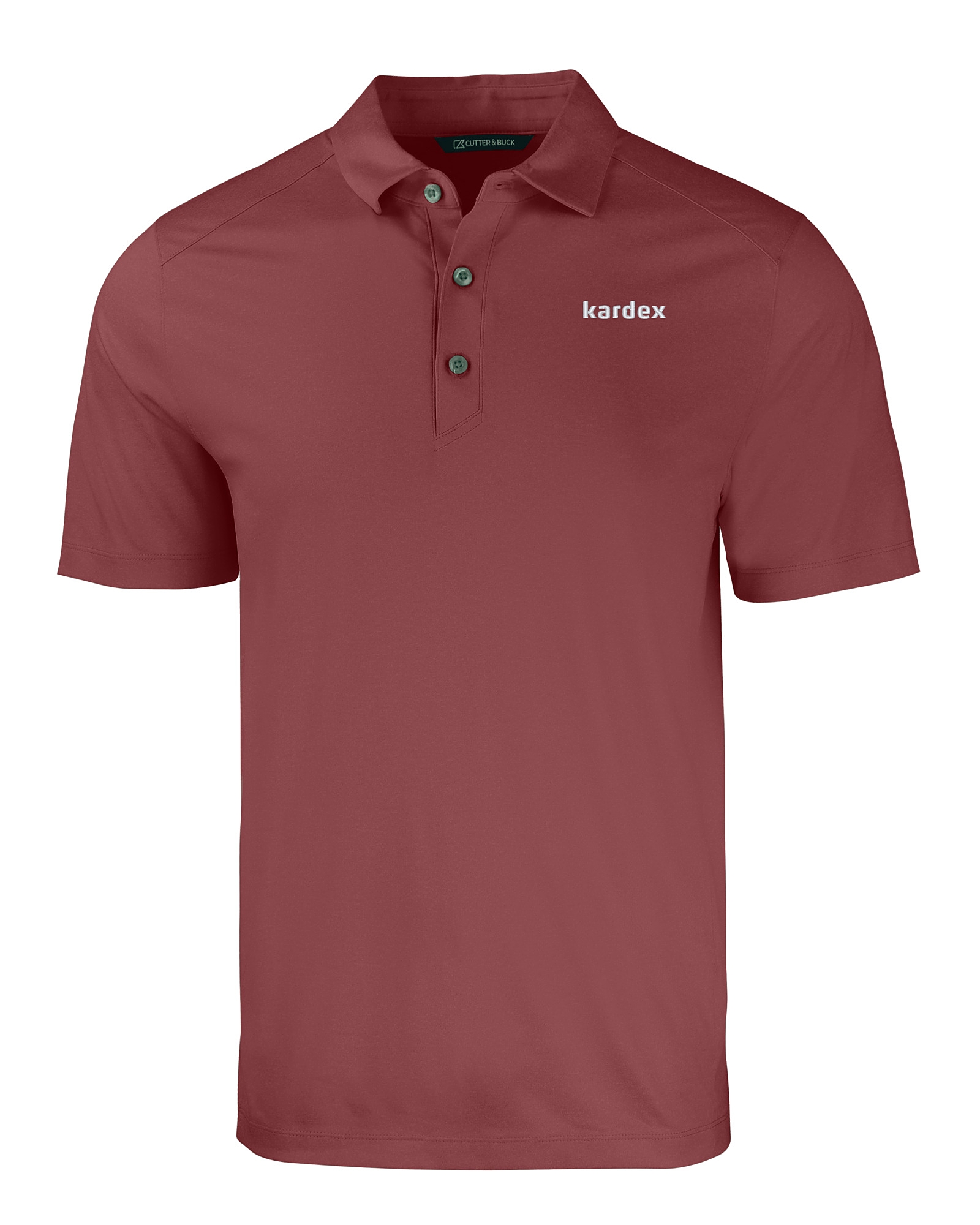 Kardex Cutter & Buck Forge Recycled Four-Way Stretch Mens Polo