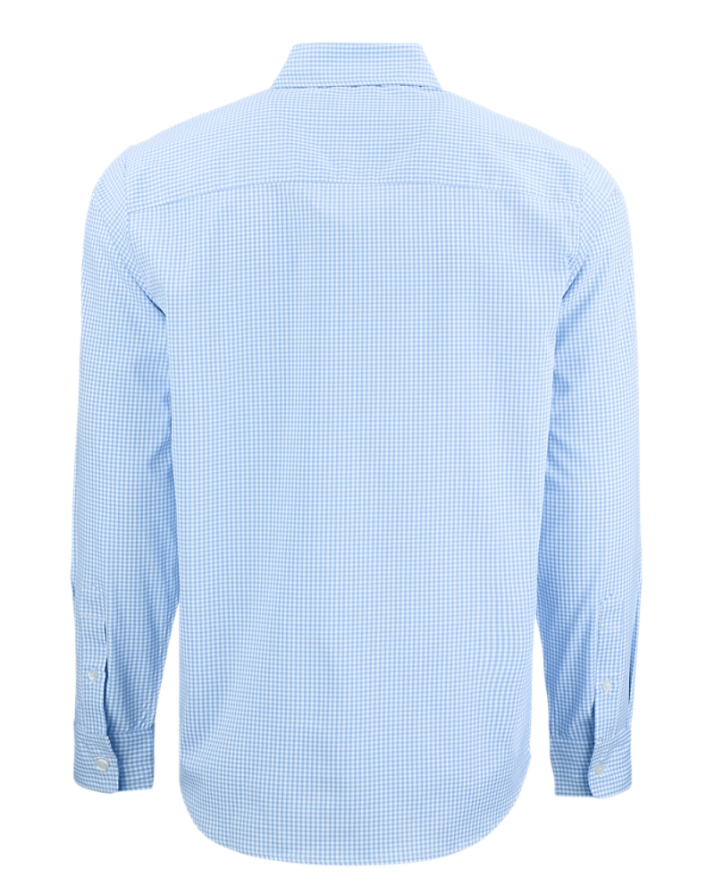 cutter and buck dress shirts Cutter & Buck Skyline Recycled Gingham Mens Big & Tall Long Sleeve Button  Down Dress Shirt