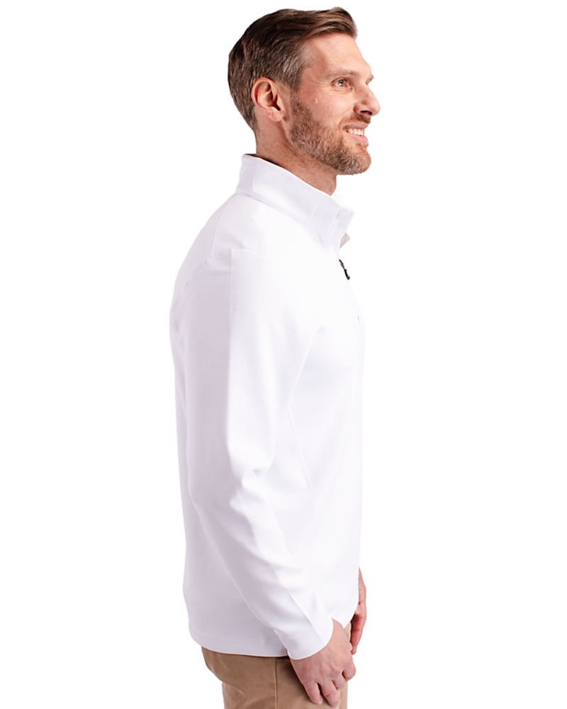 YACA embroidery t-shirt＋sweat half pt Philadelphia Eagles Cutter & Buck Traverse Stretch Eco
