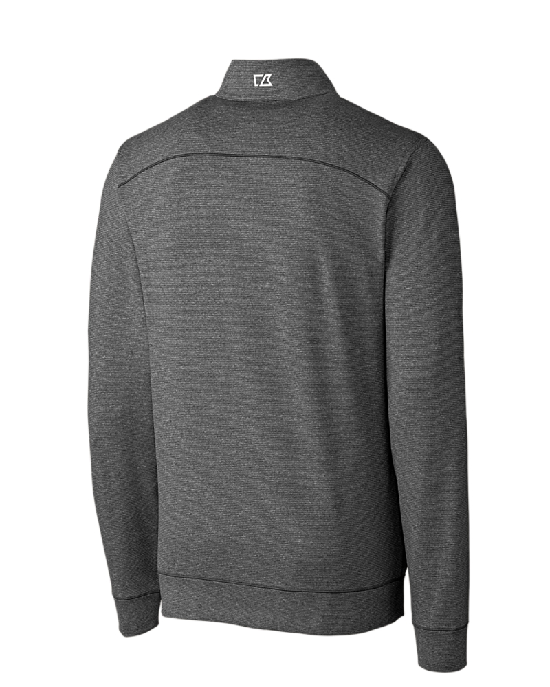 Cincinnati Bengals Cutter & Buck Shoreline Heathered Quarter Zip