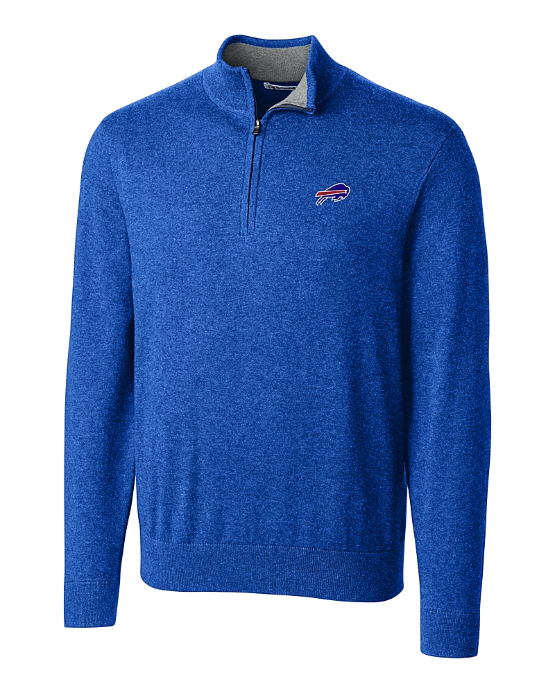 Buffalo Bills Cutter & Buck Lakemont Tri-Blend Mens Quarter