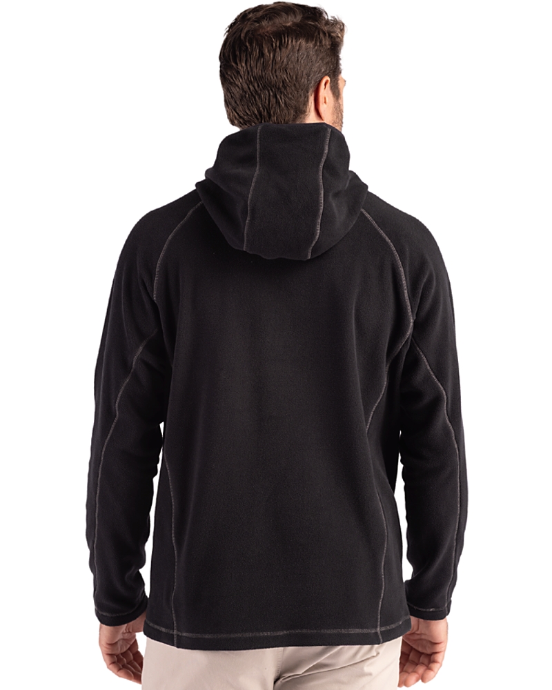 Clique Powder Recycled Fleece Mens Half Zip Sweatshirt - Cutter & Buck