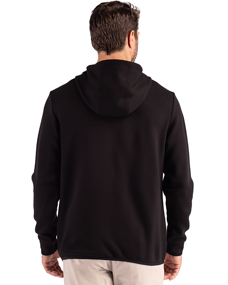 Clique Haven Recycled Mens Full Zip Hooded Sweatshirt - Cutter & Buck