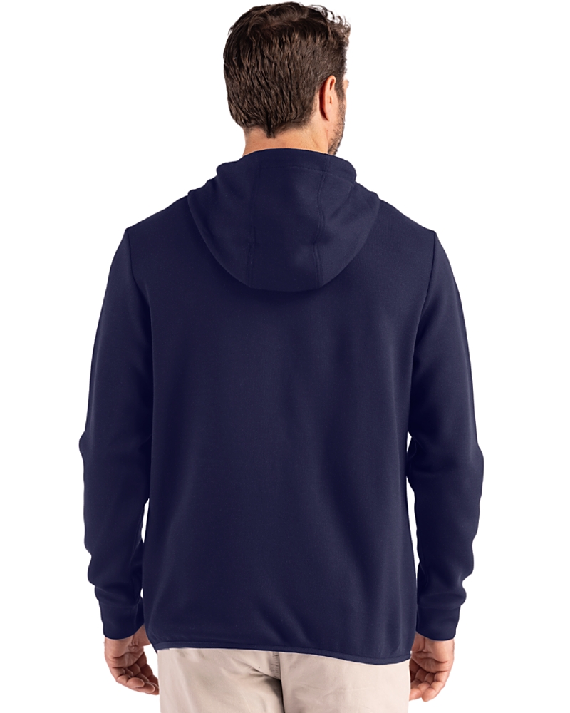 Clique Haven Recycled Mens Full Zip Hooded Sweatshirt - Cutter & Buck